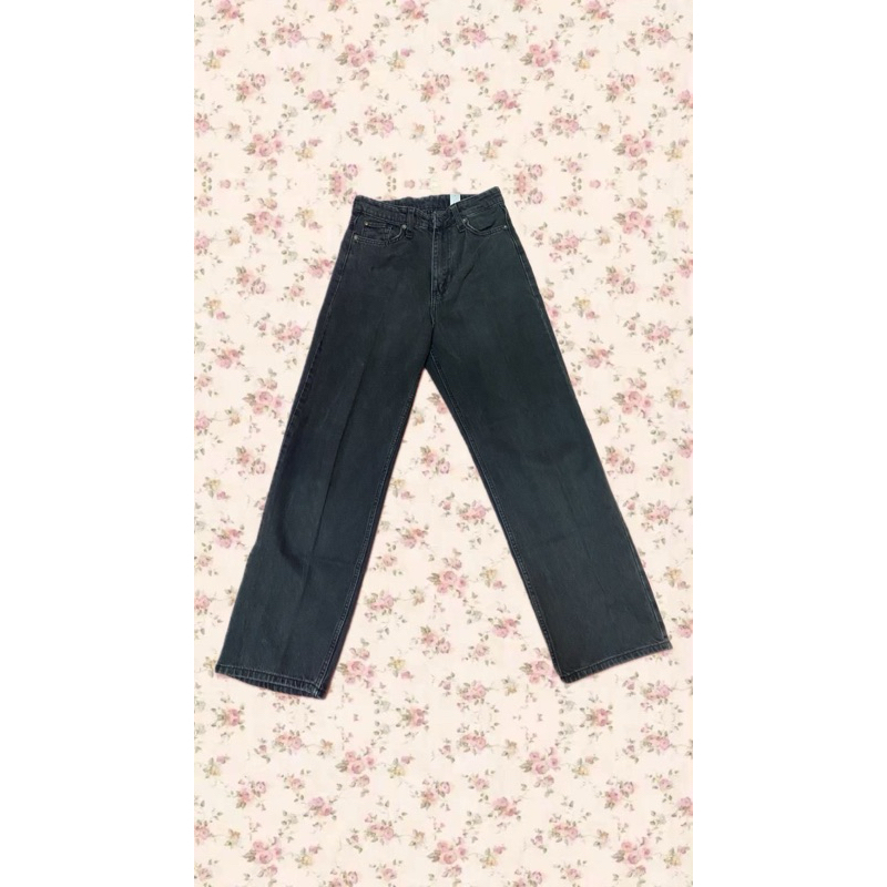 H&M black baggy jeans [ori]