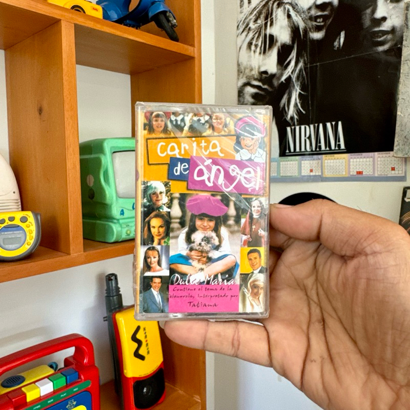 Kaset Pita / Tape / Walkman Segel NOS Carita de Angel Dulce Maria Original 100% Berfungsi / Tested I