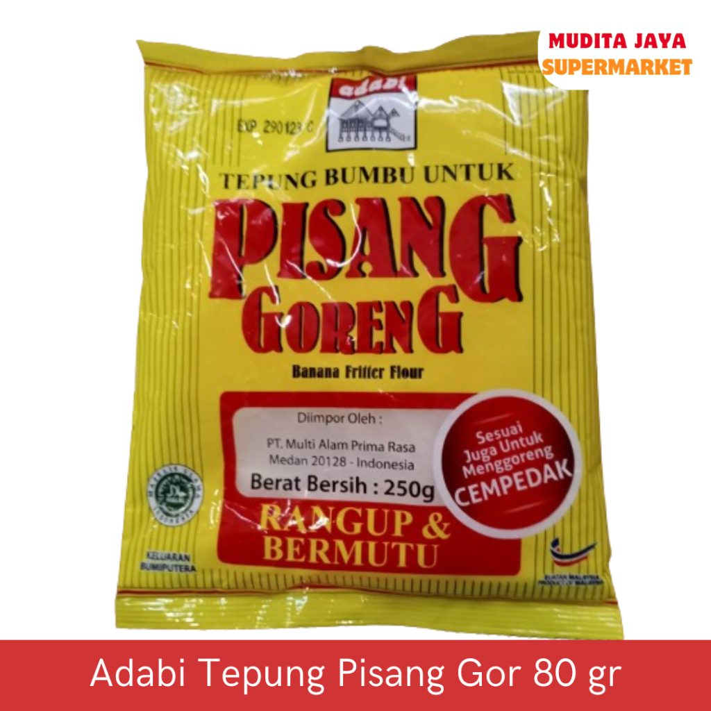 

Adabi Tepung Pisang Goreng 250gr