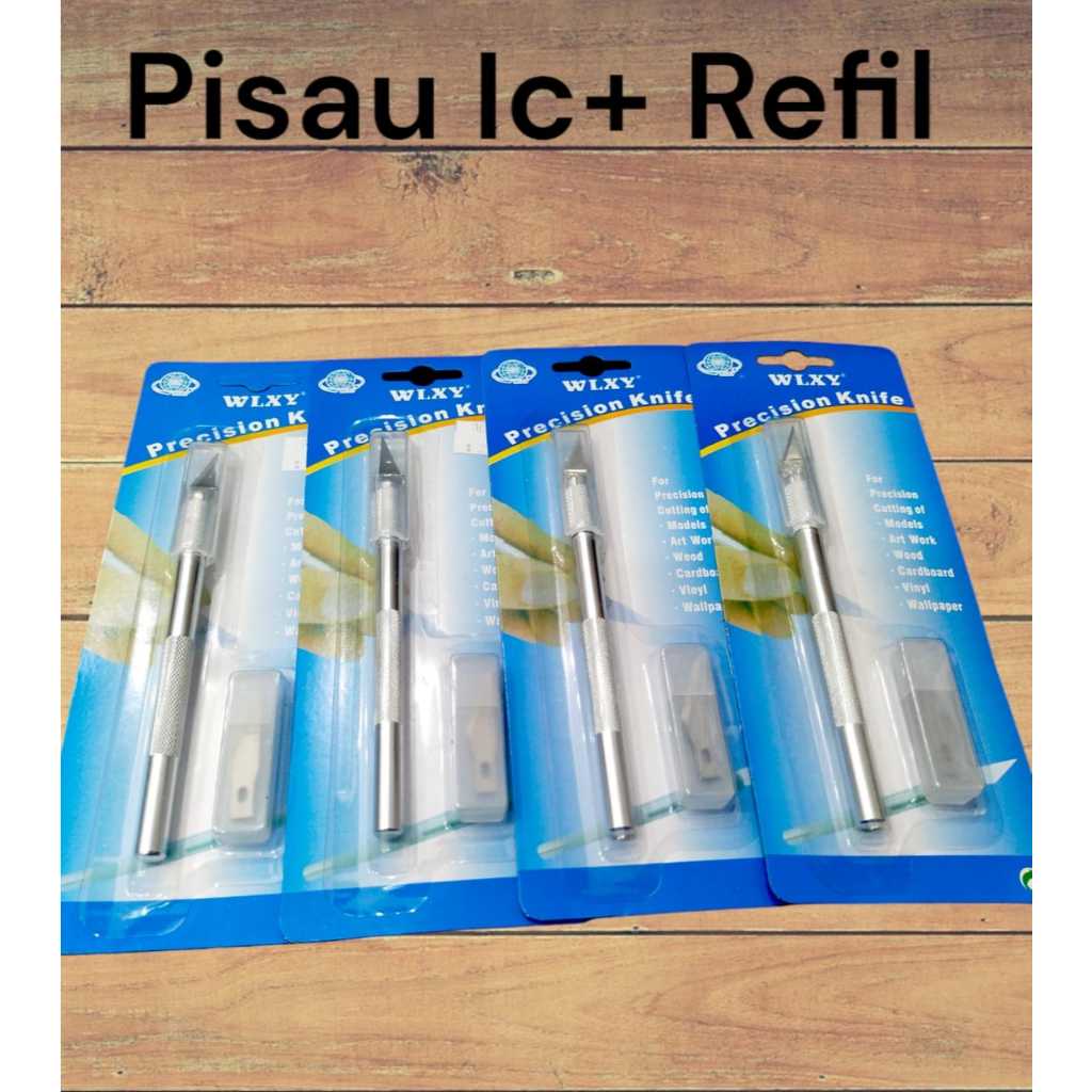Pisau Ic WLXY WL-9309 / Pidau ic WLXY Set / Pisau Cutter ic set 5 in 1