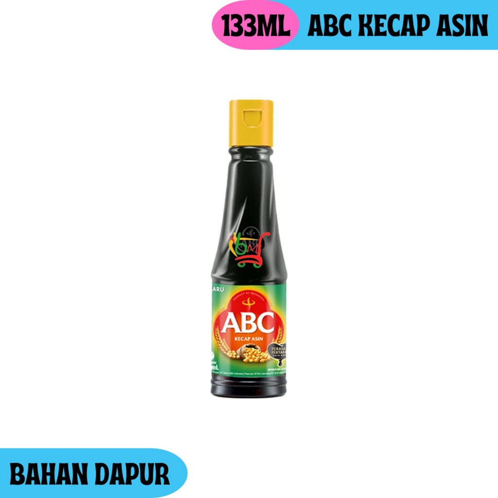 

ABC Kecap Asin Botol Kecil 133ml Untuk Segala Masakan