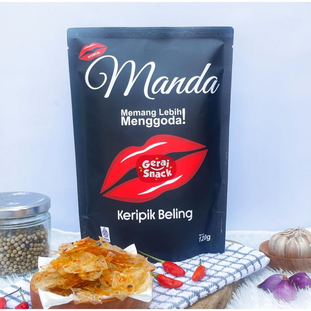 

Keripik Beling Manda Daun Jeruk Khas Bandung 120gr