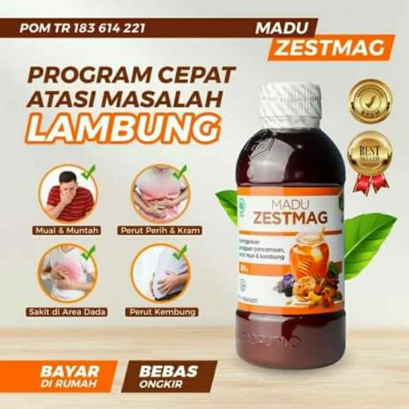 Madu Zestmag / Madu Lambung Zestmag / Zestmag Original