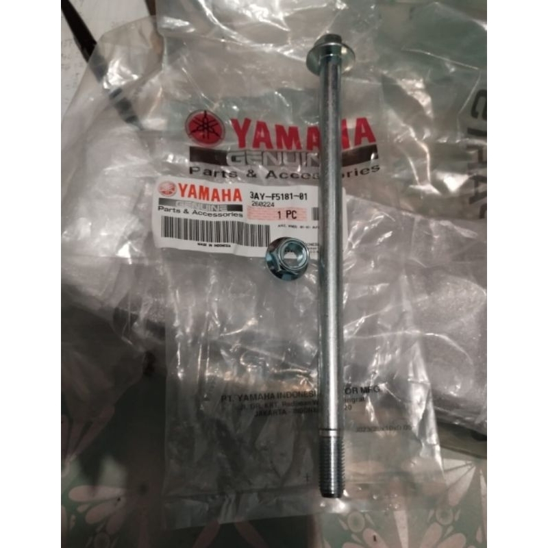 as dan mur roda depan Jupiter mx old Jupiter mx new 135 original