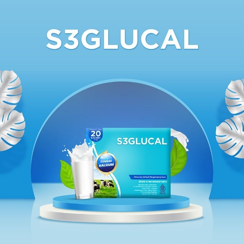 S3GLUCAL | S3 GLUCAL Original | GLUCAL Sachet | FREE HADIAH | BPOM MUI HALAL