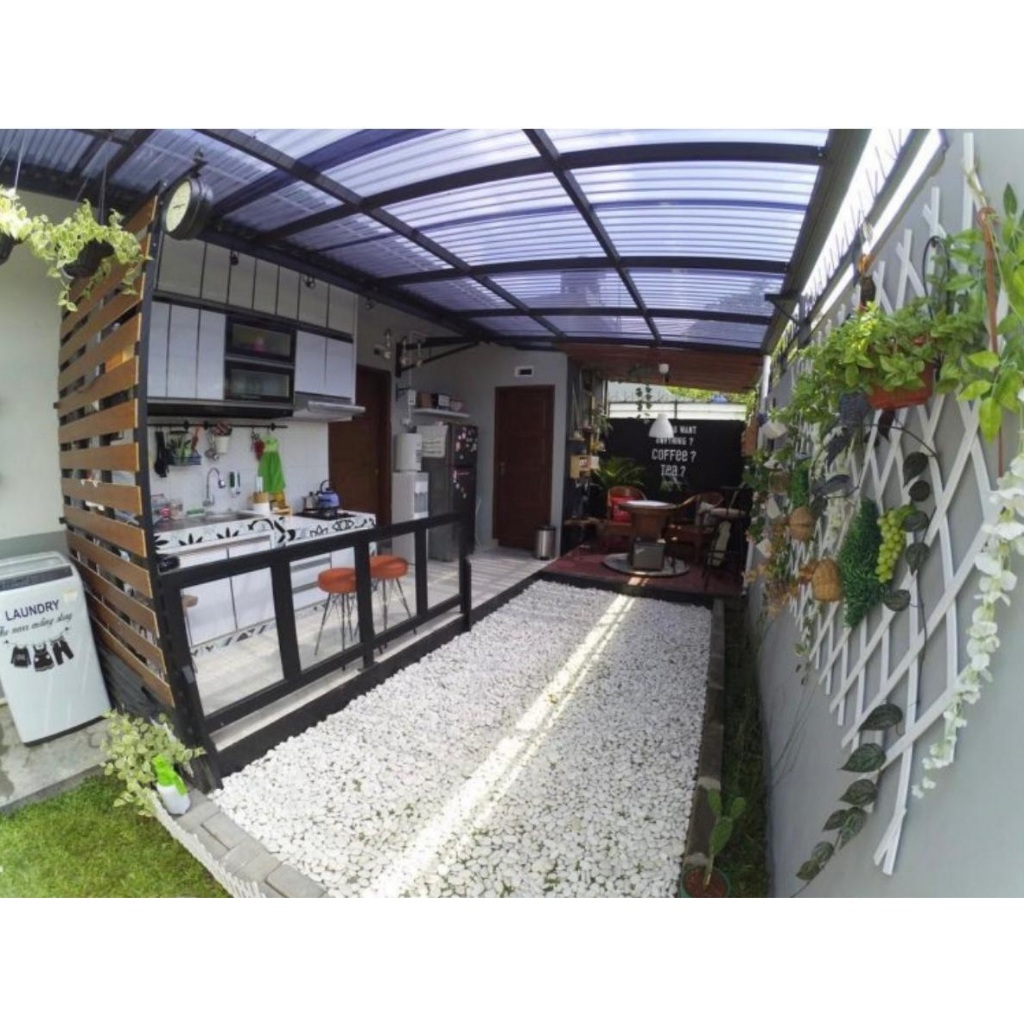 KANOPI ATAP RUMAH TIPE SOLARTUF MODERN