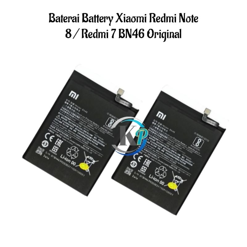 Baterai Battery Xiaomi Redmi Note 8 / Redmi 7 BN46 Original