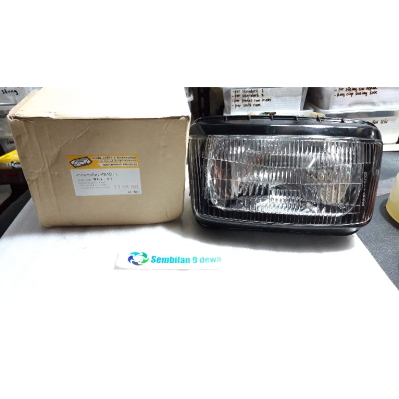 headlamp reflector lampu depan komplit suzuki RGR rgr 150 sprinter jumbo crystal