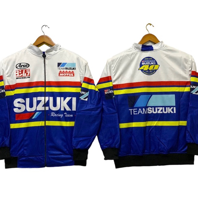 Mega JAKET MOTOR JAKET NASCAR TEAM SUZUKI TEAM HONDA  TEAM YAMAHA TEAM KAWASAKI DAN MOTIF LAINNYA ST