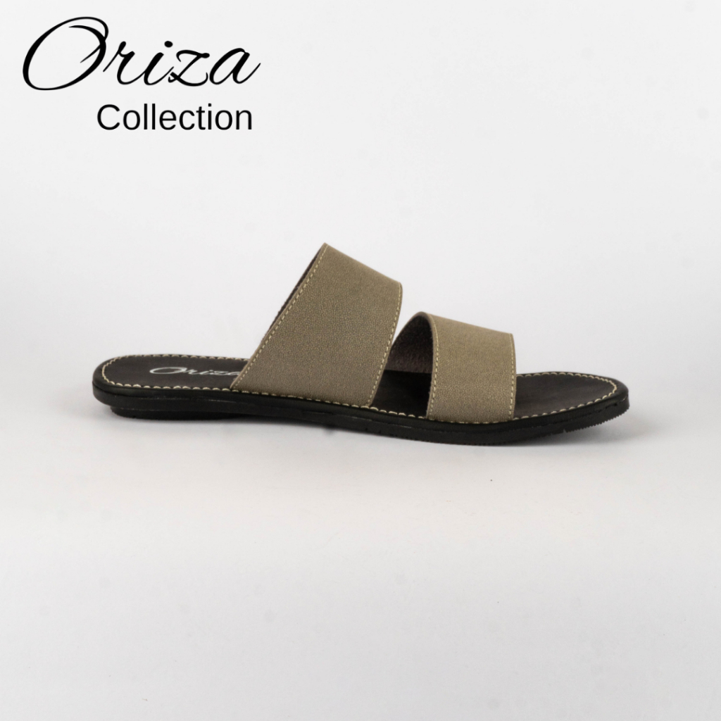 Grade Ori Sandal Wanita Kekinian Selop Chabira Oriza Sendal Perempuan Slop Slip On Fitflop Elegan