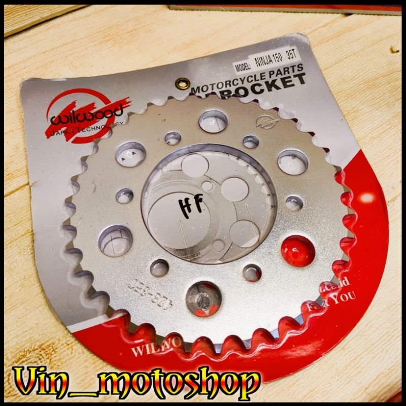gear belakang wilwood 428 ninja 150 R RR 33 34 35 36 37 38 39 40