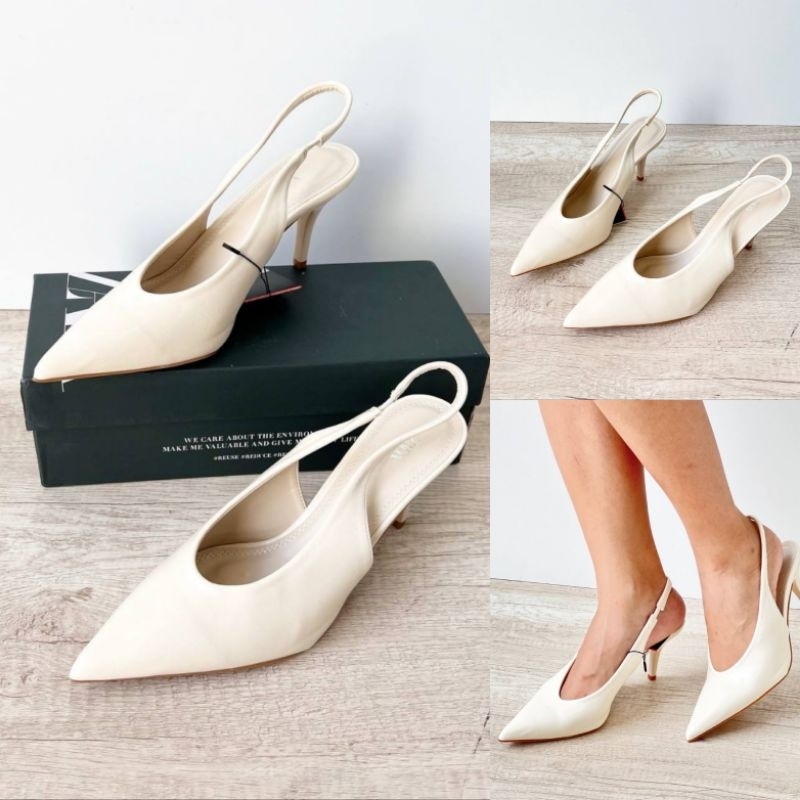 Zara Heels 7cm Selop S10522