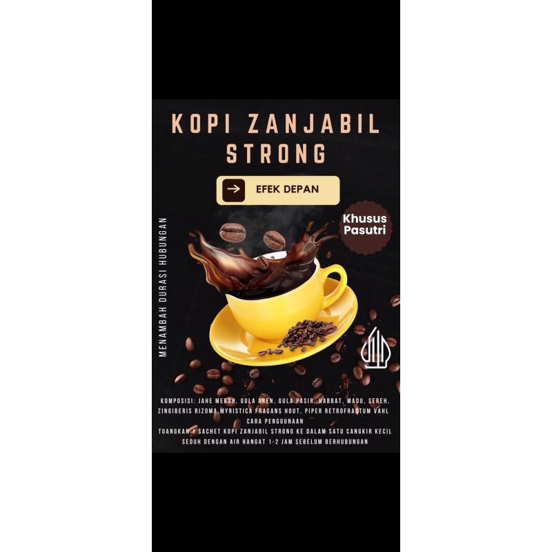 kopi zanjabil Strong Jawara