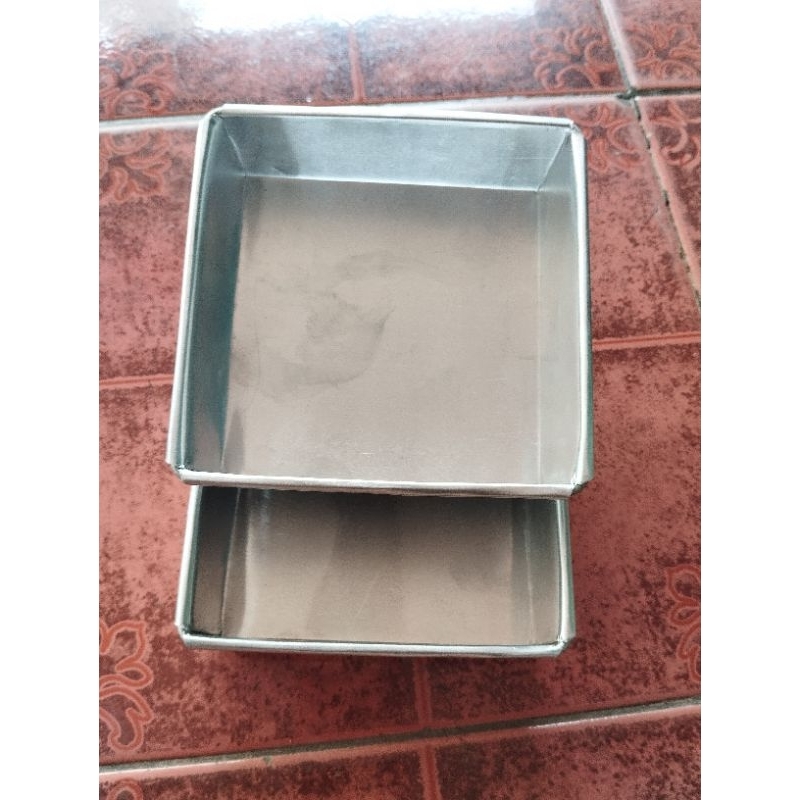 loyang kotak loyang mini/ loyang roti 10x10x4