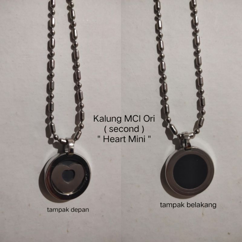 Kalung kesehatan  MCI Ori ( second ) "Heart Mini "