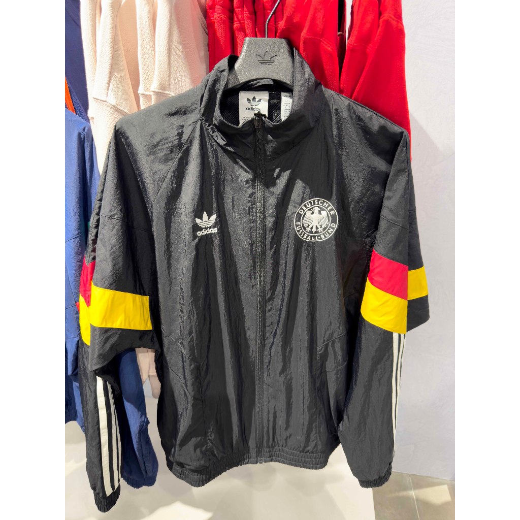 Jaket Pria adidas Germany Originals Track Top Black 100% Original Resmi