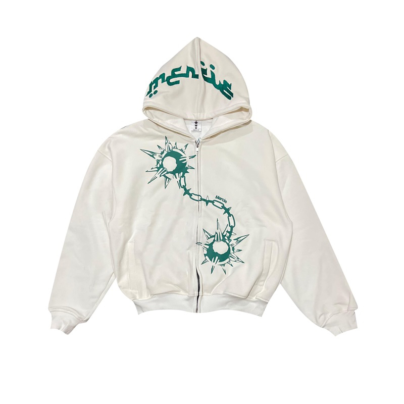 [MERCIE STUDIO] ZIP HOODIE CLOCK MERCIE STUDIO ORIGINAL MERCIE