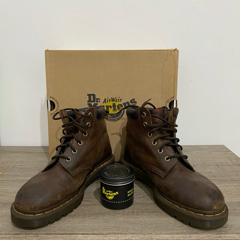 Dr. Martens 939 Ben Boot Gaucho Crazy Horse Sepatu Boots Size 42 + Wonder Balsam