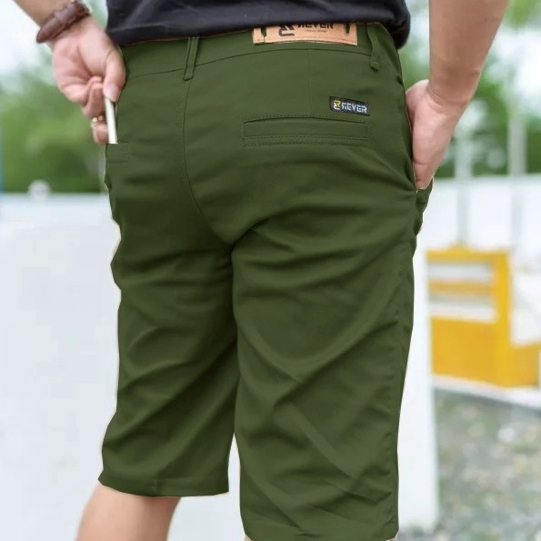 Termurah Celana Pendek Chino  Chinos Hijau ARMY Pria  Cowok Distro Kualitas Premium