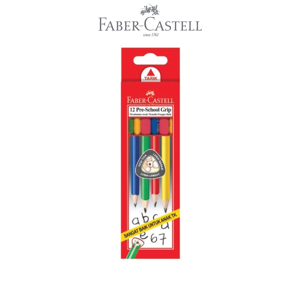 

Produk Keren FaberCastell Junior Triangular Blacklead Pencil