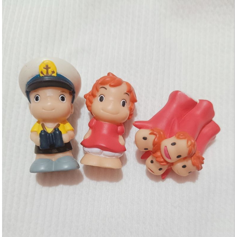Set Finger Puppets Ponyo Studio Ghibli Sotsuke Little Ponyo boneka jari totoro