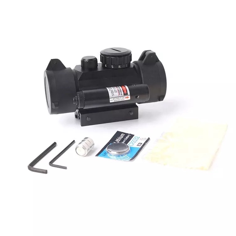 Best Seller red dot dan laser merah 1x4 tutup plip