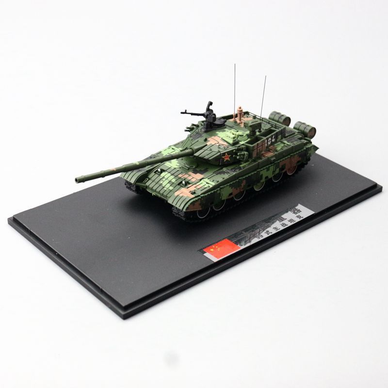 Diecast miniatur tank tempur ztz99 1:72