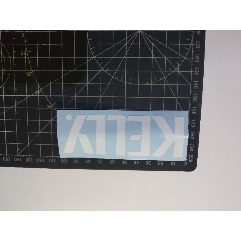 

cutting stiker kelly