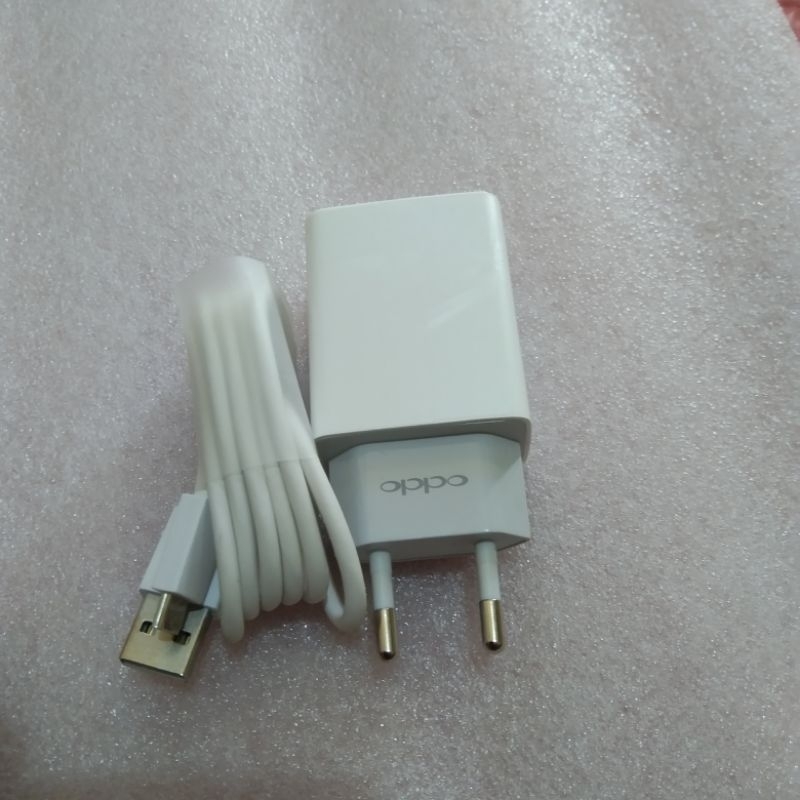 Charger Oppo Original 100% Bawaan Hp Mikro Usb A5s, A12, A15, A17, A3s, A37, A1k, A31, A83, A37