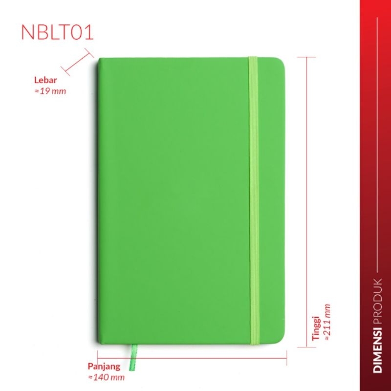 

Buku Agenda Catatan sampul kulit leather cover note book Notepad NBLT01 NBLT02 Free Pen Include Pen