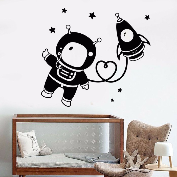 Stiker Dinding Kamar Anak Funny Nursery Decor Room Decoration