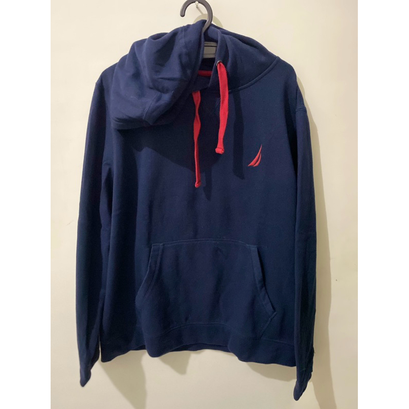 Hoodie Nautica Biru Second