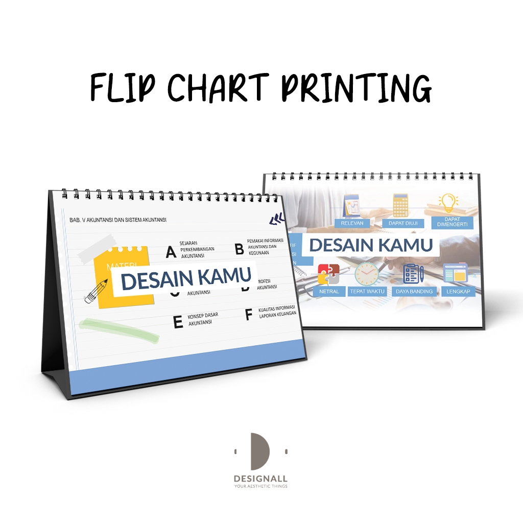

Designall FlipChart Printing Spiral A4 - LR