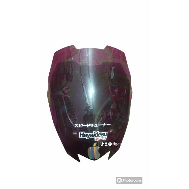 visor n max new smoke kondisi bekas likenew