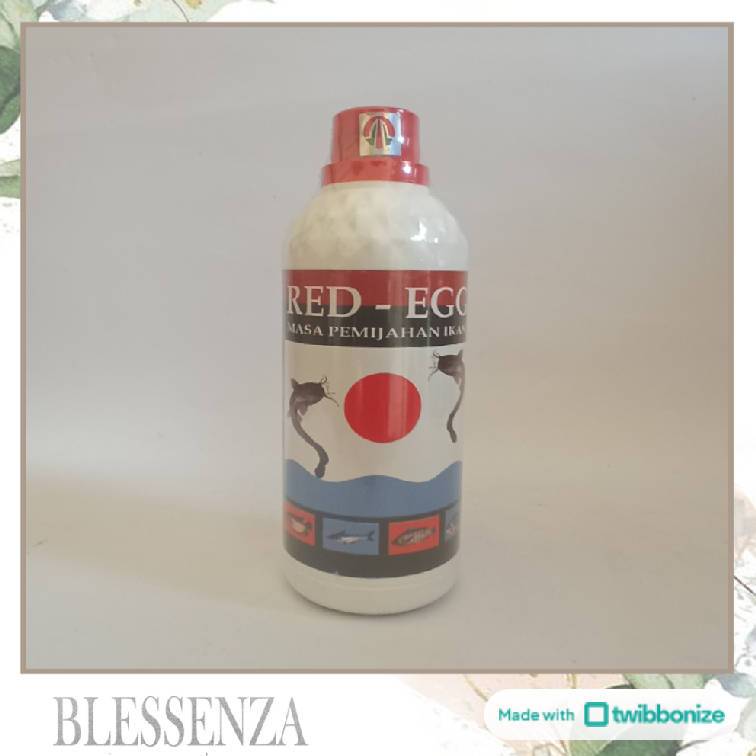 RED EGG 500ML - MULTIVITAMIN PENAMBAH BIRAHI & PENINGKAT REPRODUKSI TELUR INDUKAN IKAN