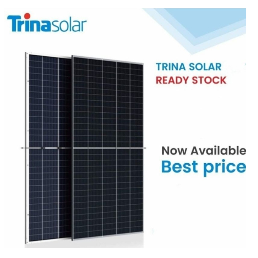 Panel Surya PLTS Trina Solar Monocrystaline 550-555WP