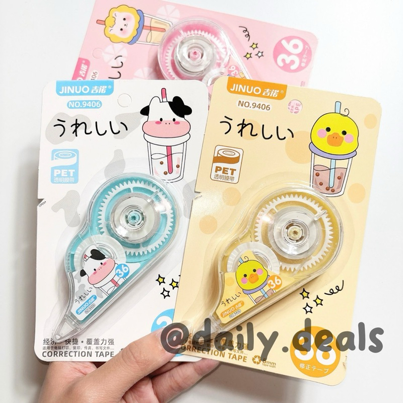 

CORRECTION TAPE ANIMAL/ CORRECTION TAPE VIRAL/ CORRECTION TAPE FANCY/ TIPEX KERTAS FANCY