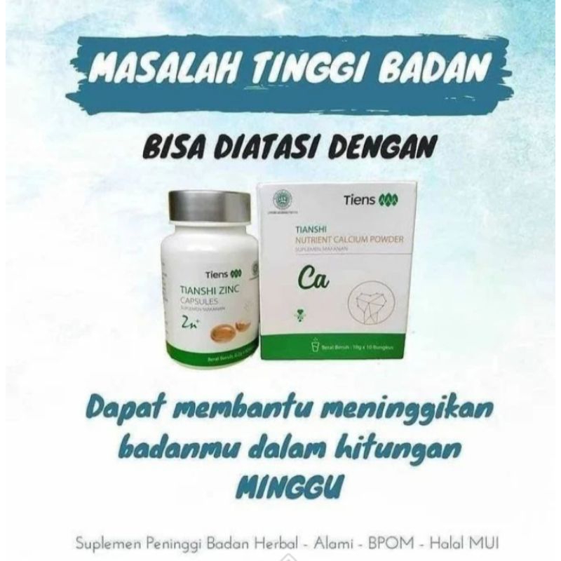

TIANSHI CALCIUM POWDER(susu kalsium untuk menambah tinggi badan)
