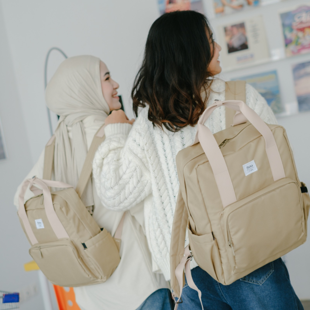 ORIGINAL FLICKA Nolan Backpack Tas RanselWanita KEKINIAN