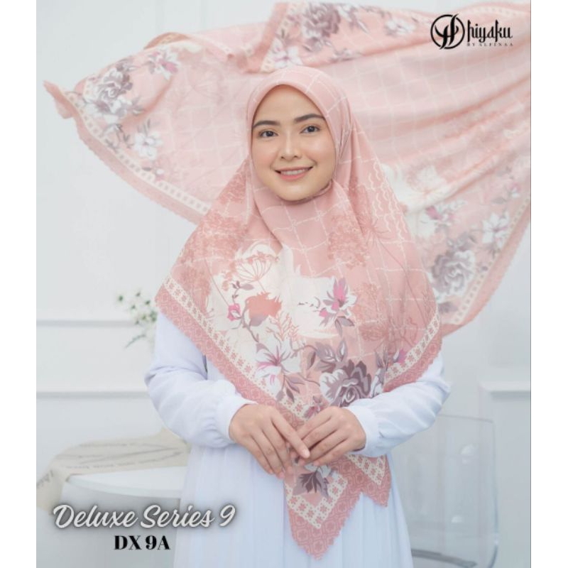 DELUXE SCARF SERIES 9 MOTIFNYA CANTIK BY HIYAKU