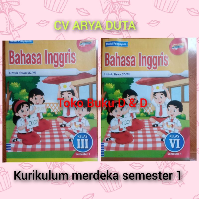 LKS SD mi bahasa Inggris kls 3,6 semester 1 CV ARYA DUTA