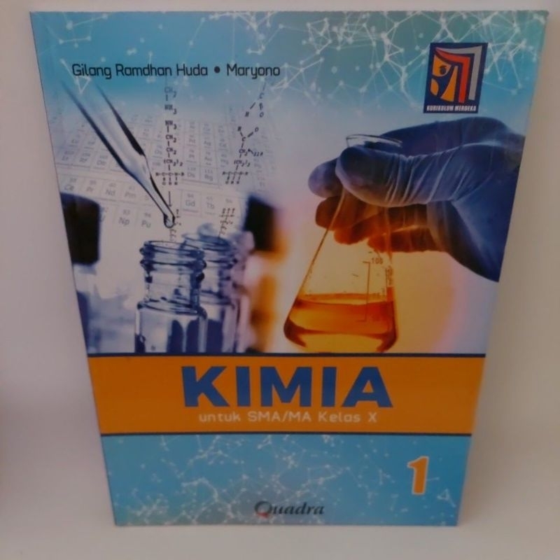 Buku Baru Quadra KIMIA SMA/MA Kelas 1,10,X