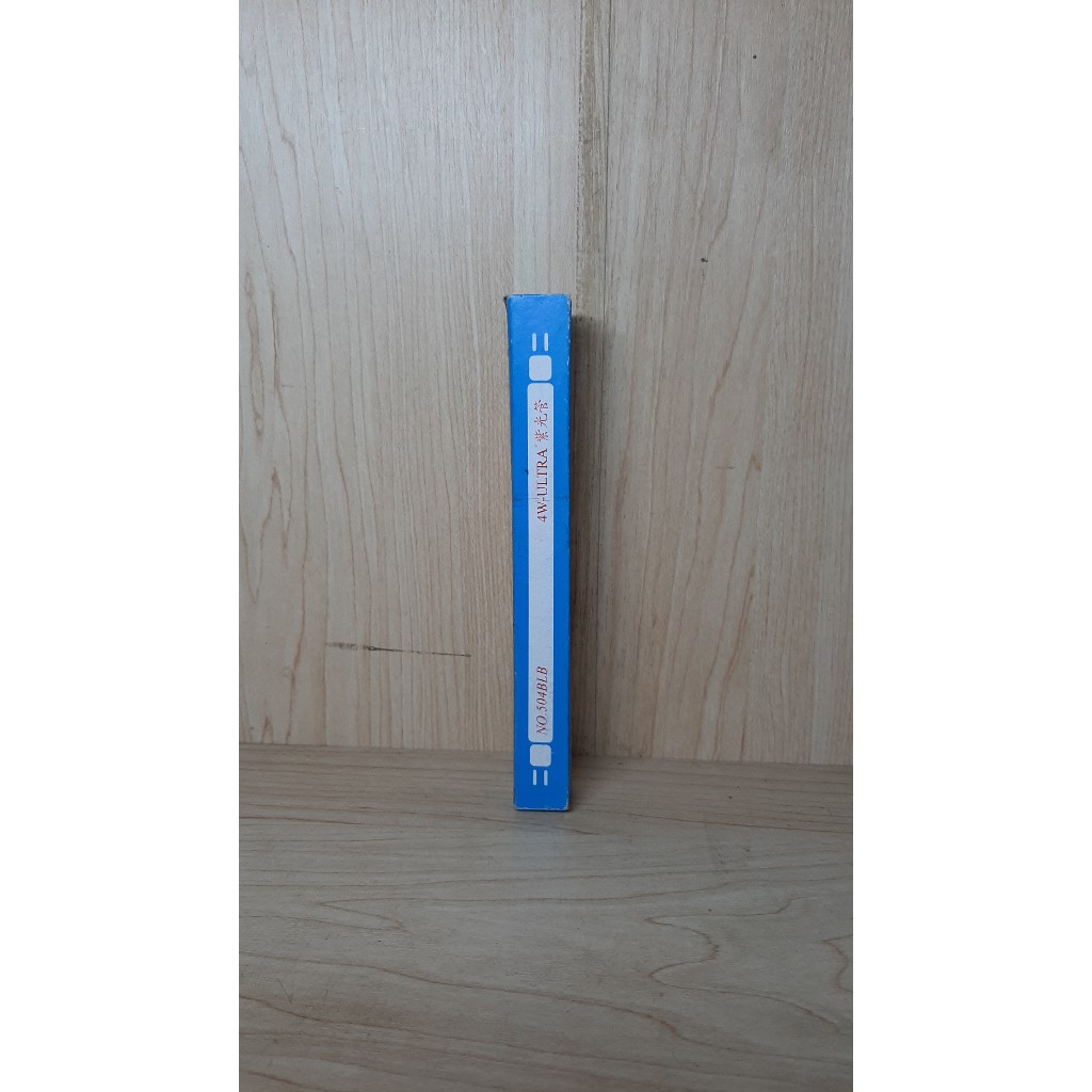 Lampu T5 Ultraviolet Lampu tes Uang Palsu 4 Watt Gold Star