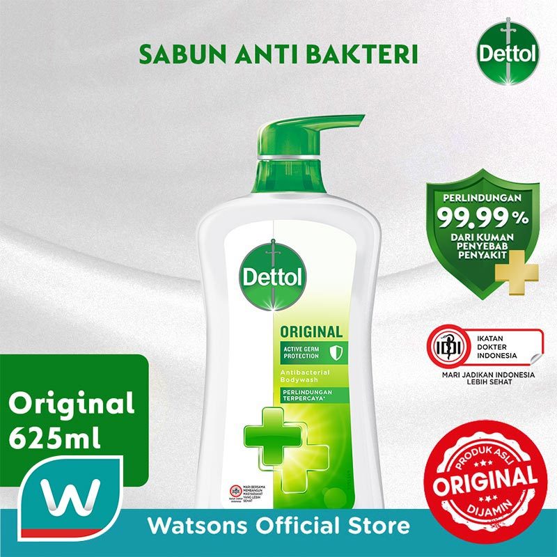Dettol Body Wash Original Pump 625ml