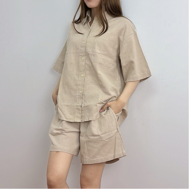 SUNSHINE SOFIA SET Setelan Wanita Linen