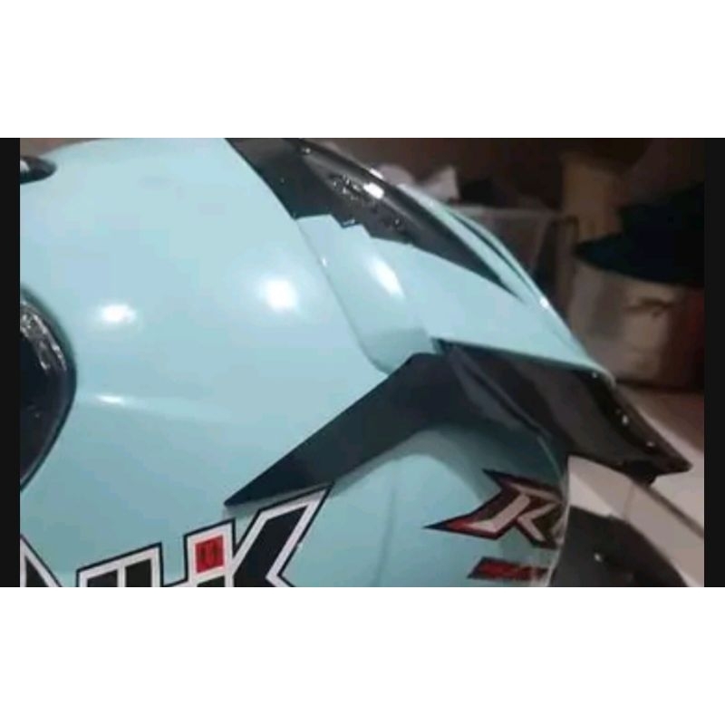 SPOILER NHK R6 | DIFFUSER EXTENSION | AKSESORIS HELM NHK R6 VARIASI PAKET GANTENG