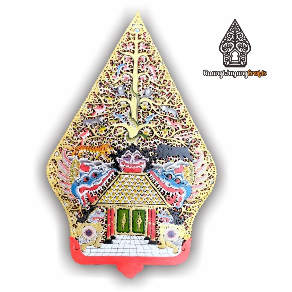 Wayang Kulit Asli Kayon/Gunungan Premium Halus