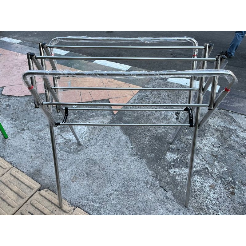 JEMURAN HANDUK/BAJU 90CM STAINLESS STEEL ASLI, BUKAN CHROME, JAMINAN ANTI KARAT