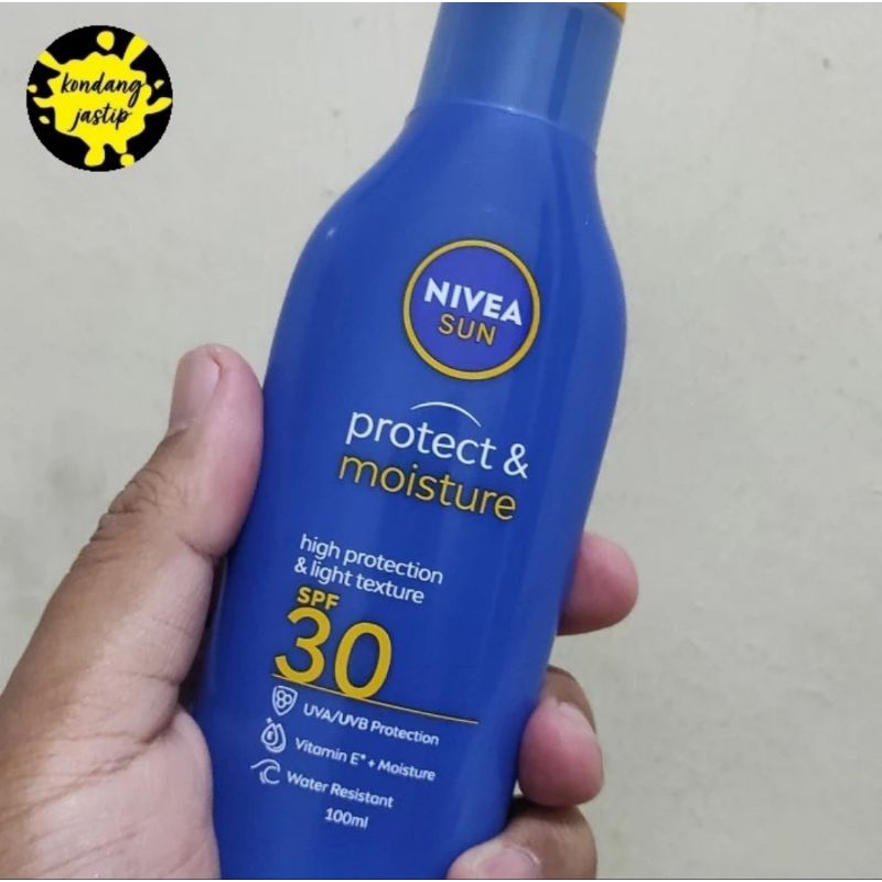 nivea sun protect & moisture kandungan spf 30 isi 100 ml