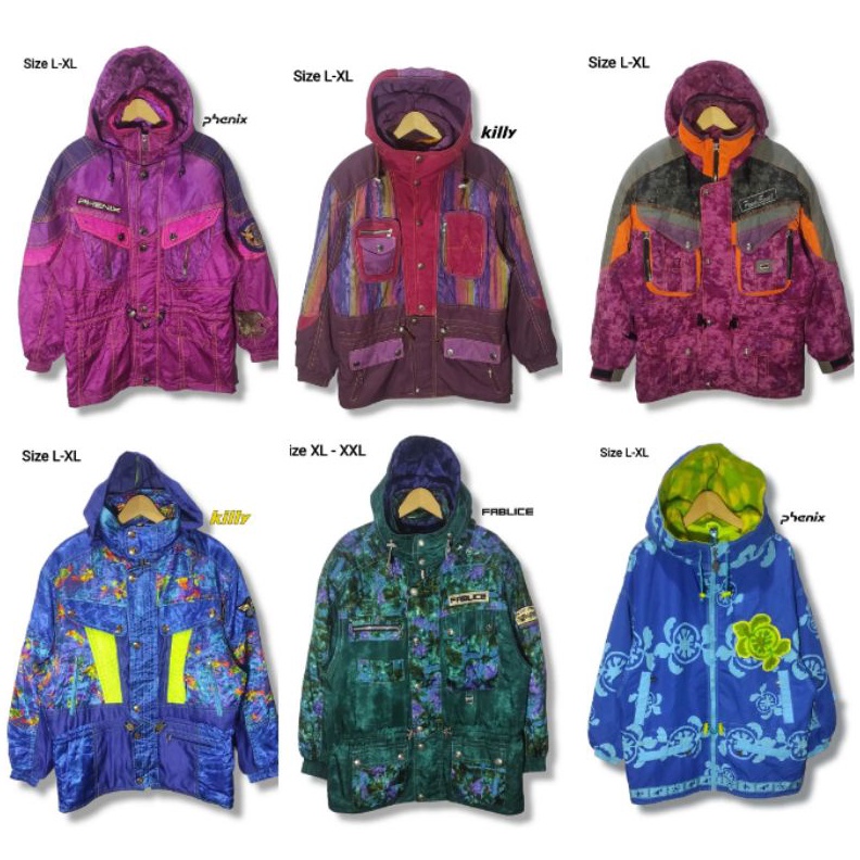 KODE V24J Jaket Vintage Racing Snowboard SKI Outdoor Sport Classic Unisex Jacket